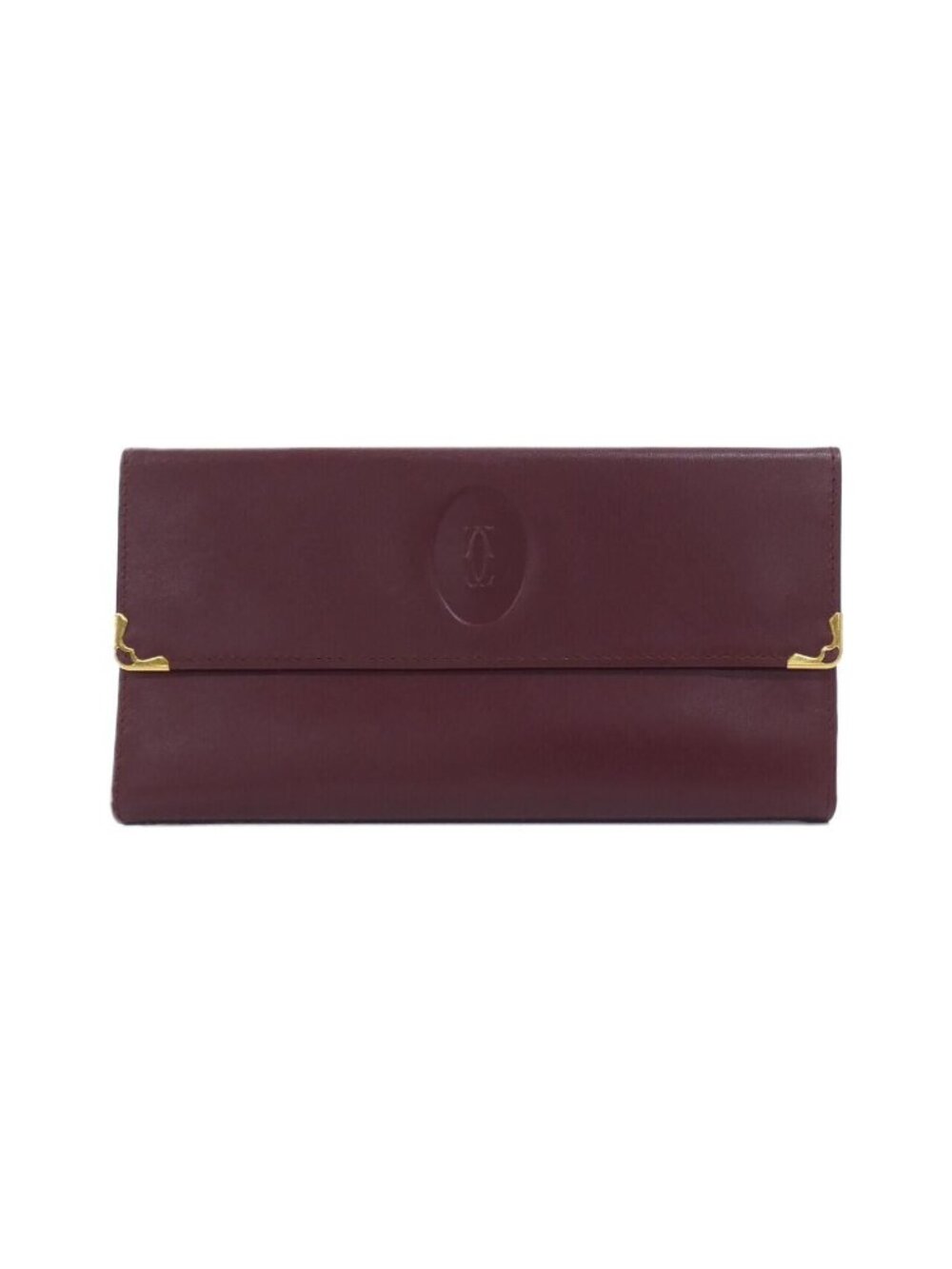 Cartier Vintage Wallet Burgundy